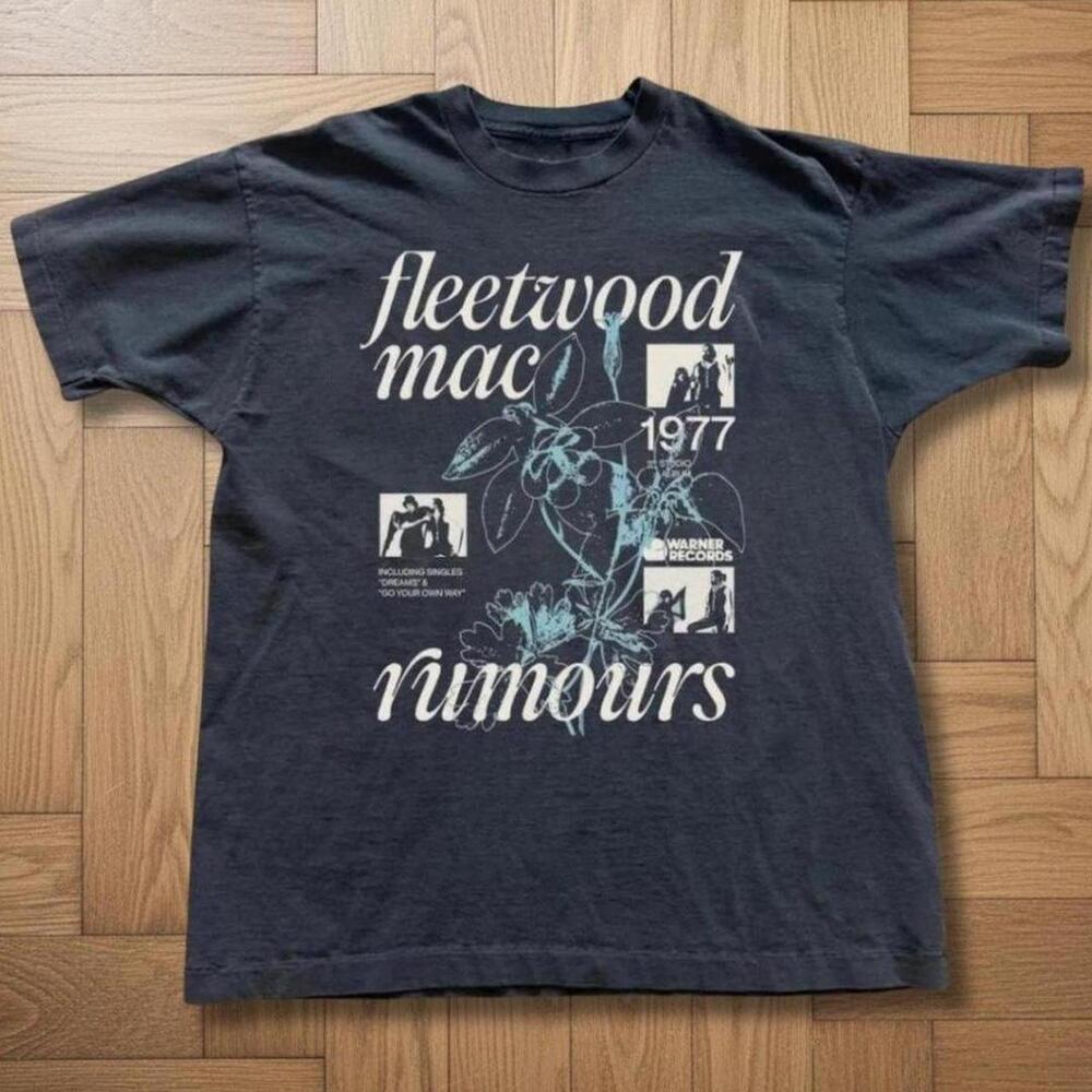 T Shirt Fleetwood Mac Rumours Black T Shirt